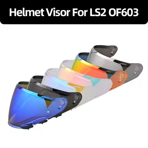 For LS2 OF603 Infinity II Helmet Shield Lens Visor Windshield Sunshade UV Protection Helmet Visors C