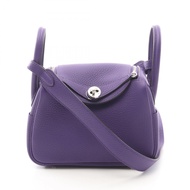 【二手】愛馬仕 HERMES 肩背包 Lindy Mini 2WAY 紫色 其他 Lindy Mini 紫色 女士 全新未使用