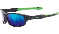 UVEX Sportstyle 507 Kid Sunglasses - Black Green
