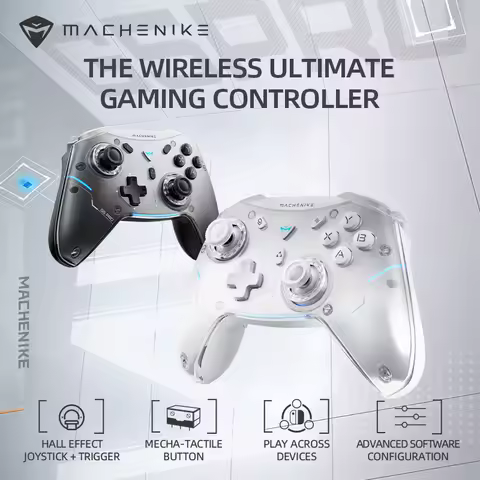 Machenike G5 Pro Gamepad Wireless Hall Trigger&Joystick Mecha-Tactile Buttons Gaming Controller For 