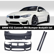 BMW F32 Convert M4 Bumper Bodykit Set 4 Series Front Rear Bumper Diffuser Side Skirt