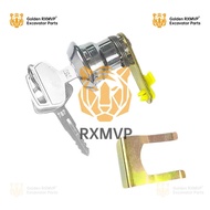 Excavator Accessories for KOMATSU PC 200-6/7 Cab door lock Lock cylinder