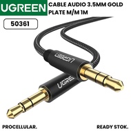 Ugreen Aux to Aux Jack Cable 3.5mm Audio Speaker Headphone 50361