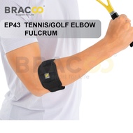BRACOO EP43 Tennis/Golf Elbow Fulcrum Wrap 3D Ergo EVA Pad/Adjustable Elbow Pad Elbow Protector (1PC