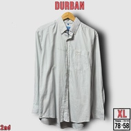 KEMEJA DURBAN MEN'S STRIPED SHIRT SIZE XL