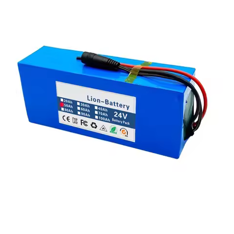 Battery Lithium pack 6s3p 24V 20Ah 30Ah 50Ah 18650 25.2v 20000/30000mAh Batterie Lithium-ion Avec Ch