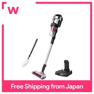 Iris Ohyama Vacuum Cleaner Cordless Cyclone Stick Cleaner 2-Way Self-propelled Power Head Soft Rolle