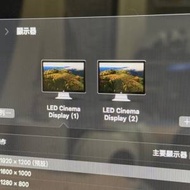 apple LED cinema display 24”
