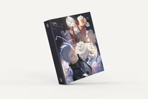 Game Anime DMC Devil May Cry Vergil Dante Card Album Postcard Storage Book Collection Cosplay Fans B