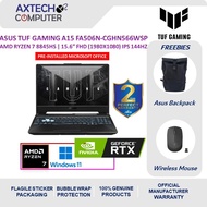 ASUS TUF Gaming A15 FA506N-CGHN566WSP 15.6 FHD 144Hz Gaming Laptop (R7-8845HS, 16GB, 512GB, RTX3050,