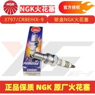 Original NGK Spark Plug 3797 Iridium Resistor CR8EHIX-9 Suitable for Motorcycle 70 A7TC Extended Hal