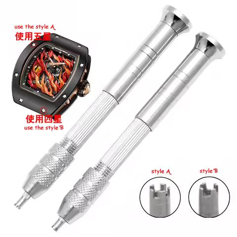 4 Prongs 5 Prongs Blades Precision RM Screwdriver For RICHARD MILLE Watch Rubber Strap Band Bezel Ca