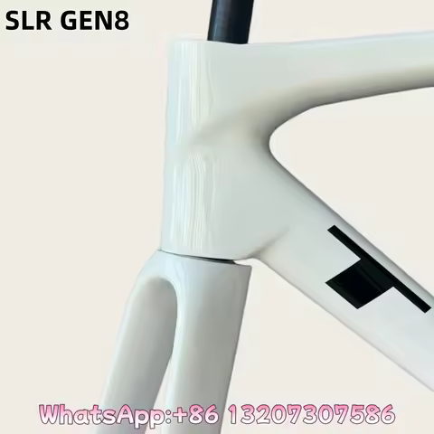 2024 New SLR9 Gen8 Ultralight Carbon Fiber Road Bike Frame Disc Brakes Di2 Internal Cables Frame wit