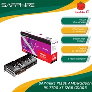 SAPPHIRE PULSE AMD Radeon RX 7700 XT 12GB GDDR6 Graphics Card