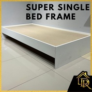 DR White Super Single Bed Frame Katil Super Single Bujang Rangka Katil Murah Cheap Putih