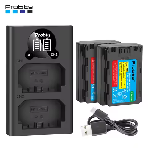 NP-FZ100 NPFZ100 NP FZ100 Battery For Sony NP-FZ100, BC-QZ1, Sony a9, a7R III, a7 III,A6600 ZV-E1