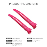 CREATE ION official flagship store Holding Hair Styling Clip Flat Duck Mouth Hair Clips Pro Salon Ha