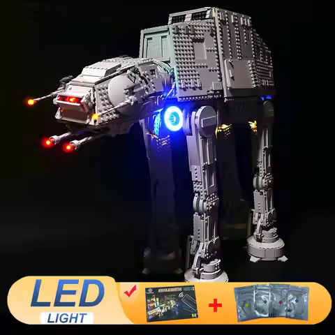 LED Light Kit For LEGO 75313 UCS AT AT Walker Movie Lamp Ideas DIY Gift (Not Include Building Blocks