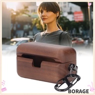 BORAG Wood Protector,  Wood Cordless Charging Support Wooden , Earphones  Fine Polished Charging  fo