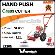 Warclub OGAWA LT20N / LT20F Hand Push Lawn Mower Wheel Brush Cutter Mesin Rumput 51.7cc Free Gift Ha