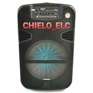 SPEAKER TROLLEY DAT DT 1511 ECO 2MIC ,SPEAKER PORTABLE DAT 1511 ECO+