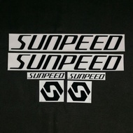 Sunpeed Bike Decal Sticker Design