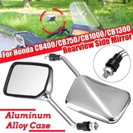 Motorcycle Handlebar Rear View Side Mirror Rearview Mirrors for Honda CB400 VTEC 1 2 3 4 CB-1 VTR250 CB VTR 400 CB750