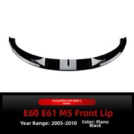 YIYUE | 2005-2010 BMW 5 Series E60 E61 M5 Front Bumper Lip Spoiler