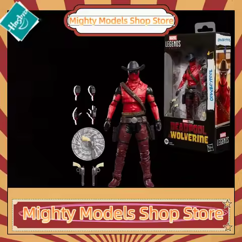 In Stock Marvel Legends Comic Legends Cowboy Deadpool Wolverine Deadpool Movie 6 Inch Articulated Ac