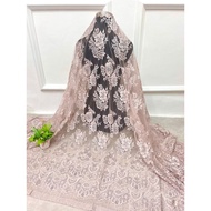 Semi France Sparkle Kebaya Brocade 2.6 Meters x 1.6 Meters (CAN BE BUY 1 CLOTHES 1.3 x 1.6 METERS)