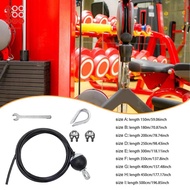 [Lovoski] Gym Replacement Cable Steel Wire Rope Diameter 6mm Fitness Pulley Cable Pulley