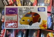 Tomica Disney Motor DM-03 Winnie The Pooh Car