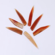 Agate Origami Knife Stick Leather Tool Handmade DIY