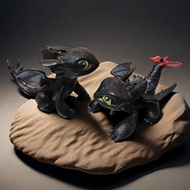 How to Train Your Dragon Mystery Pterodactyl Doll Ornaments Legendary Mystery Black Dragon Mini Mode