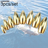 LEMONTRE Fishing Lead fall Round Shot Weights Split Sinker