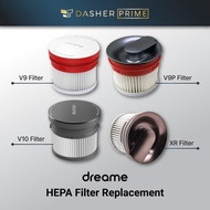 Dreame V9/V9P/V10/XR Hepa Filter Replacement - Washable Handheld Vacuum Spare Parts