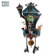 [12.30]Cuckoo Clock Front Door Wall Wood Crafts Hanging Clock For Home Decoration