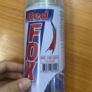 สีสเปรย์ Red FOX BOSNY พ่นรองพื้น กันสนิม มีส่วนผสมของสารอะคริลิค แท้ 100% ขนาด 400 cc