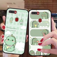 Case oppo a5S / oppo A7 / oppo A9 / oppo A12 Dinosaur Blue dino saur