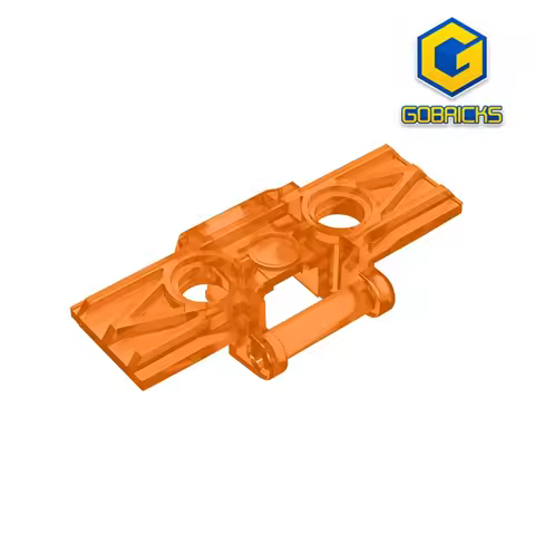 Gobricks GDS-1214 Technical, Link Tread Wide with Two Pin Holes compatible lego 88323 57518 pieces o