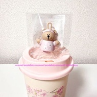 🇯🇵 日本 星巴克 🌸 櫻花 熊仔杯蓋塞 + 可重複使用環保杯 473mL Bearista Cap + Reusable Cup 2025 日本限定 Starbucks Sakura Series 