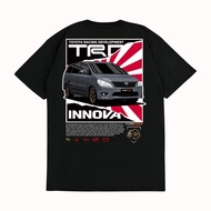 HCSTORE Kaos T Shirt TOYOTA KIJANG INNOVA 3rd FACELIFT BARONG JDM Kaos Baju 100% Cotton Tshirt for M