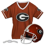 Franklin Sports NCAA Kids Football Helmet + Jersey Sets - College Uniform + Helmet Sets for Boys & G