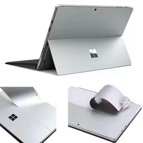 Bubble Free Vinyl Sticker for for Microsoft Surface X Pro 8 7 4/5/6 Pro 3 Surface 3 Go Back Cover Bo