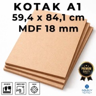 A1 Box (59.4 x 84.1 cm) - MDF 18 mm - MDF sheet wood board