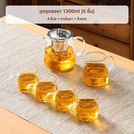 GIANXI | ชุดชงชาแบบกังฟูแก้ว