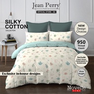 Novelle 950TC Silky Cotton Bedsheet Set I Fitted Sheet I Bedsheet Cover I Cotton Bedsheet