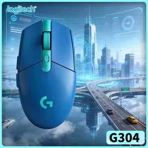 Logitech G304 Wireless Mouse LIGHTSPEED Tech 12000 DPI HERO Sensor 1ms Response 9-Month Battery Anti