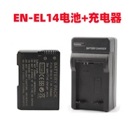 Suitable for Nikon D3400 D3500 D5300 D5500 D5600 Camera EN-EL14 Battery+Charger