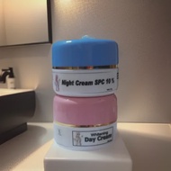 Krim Malam SPC 10% dan Krim Pagi Pemutih untuk Kulit Susah Putih